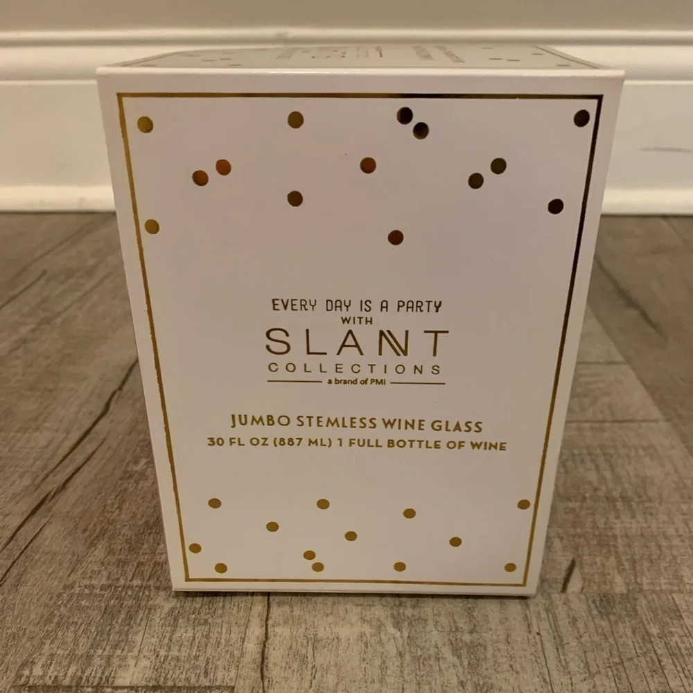 SLANT‎ Collections Jumbo “Last Fling Before the Ring” Stemless Wine Glass – 30oz